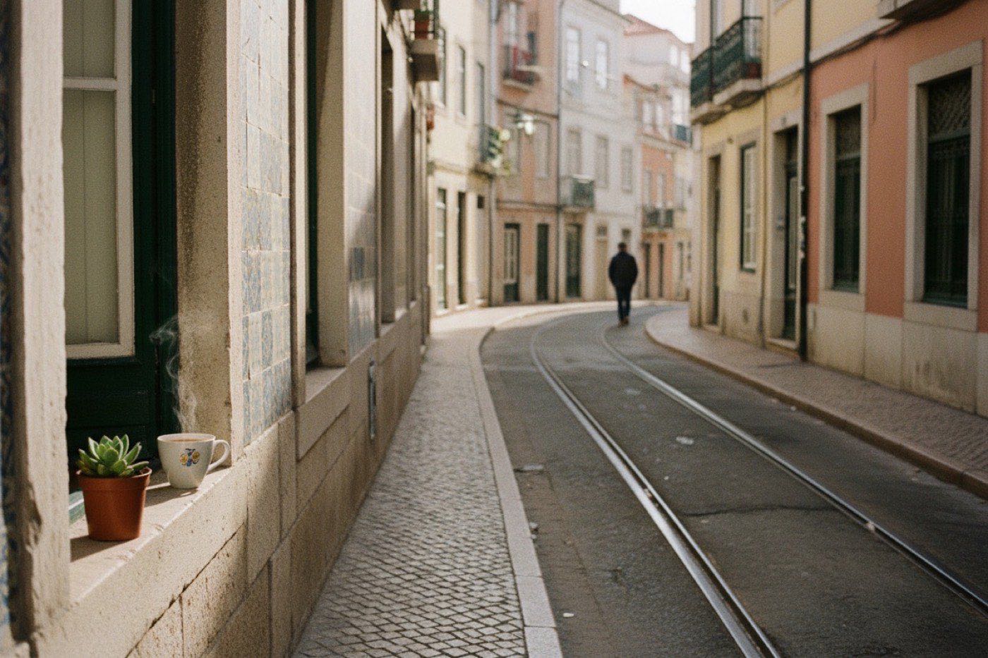 A Morning Routine in Alfama