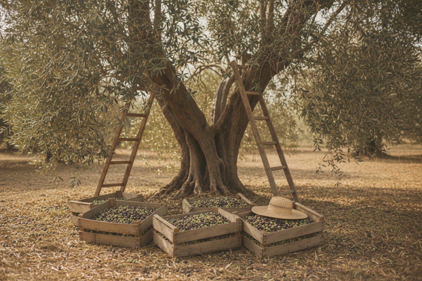 Harvest Season in the Tuscan Hills